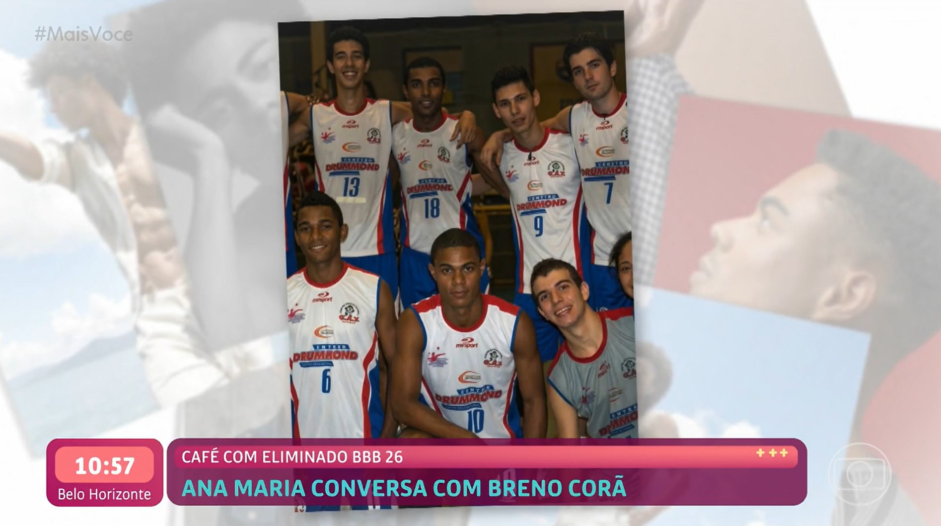 Breno, do BBB 26, relembra carreira no vôlei com campeões olímpicos: 'Joguei com Lucarelli'