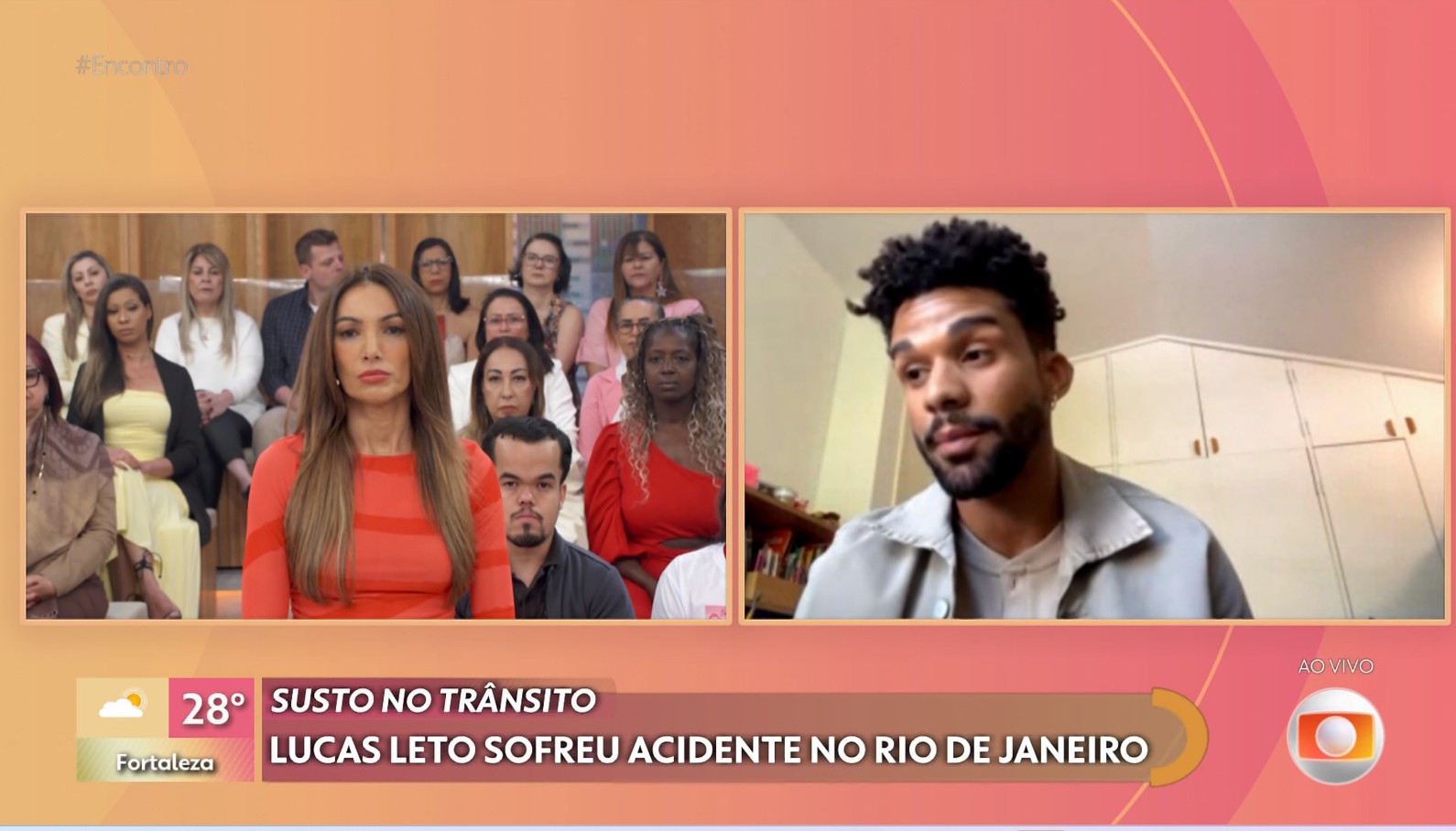 Lucas Leto detalha acidente de carro que sofreu no Rio: 'Um grande susto'