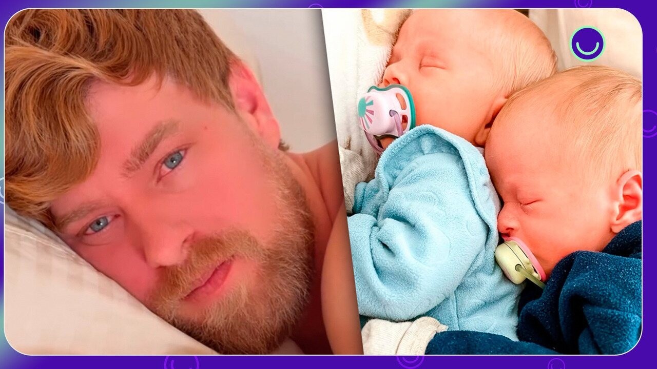 Paulinha Leite celebra primeiro mês de vida dos filhos gêmeos após susto na UTI: 'Minha vida mudou'