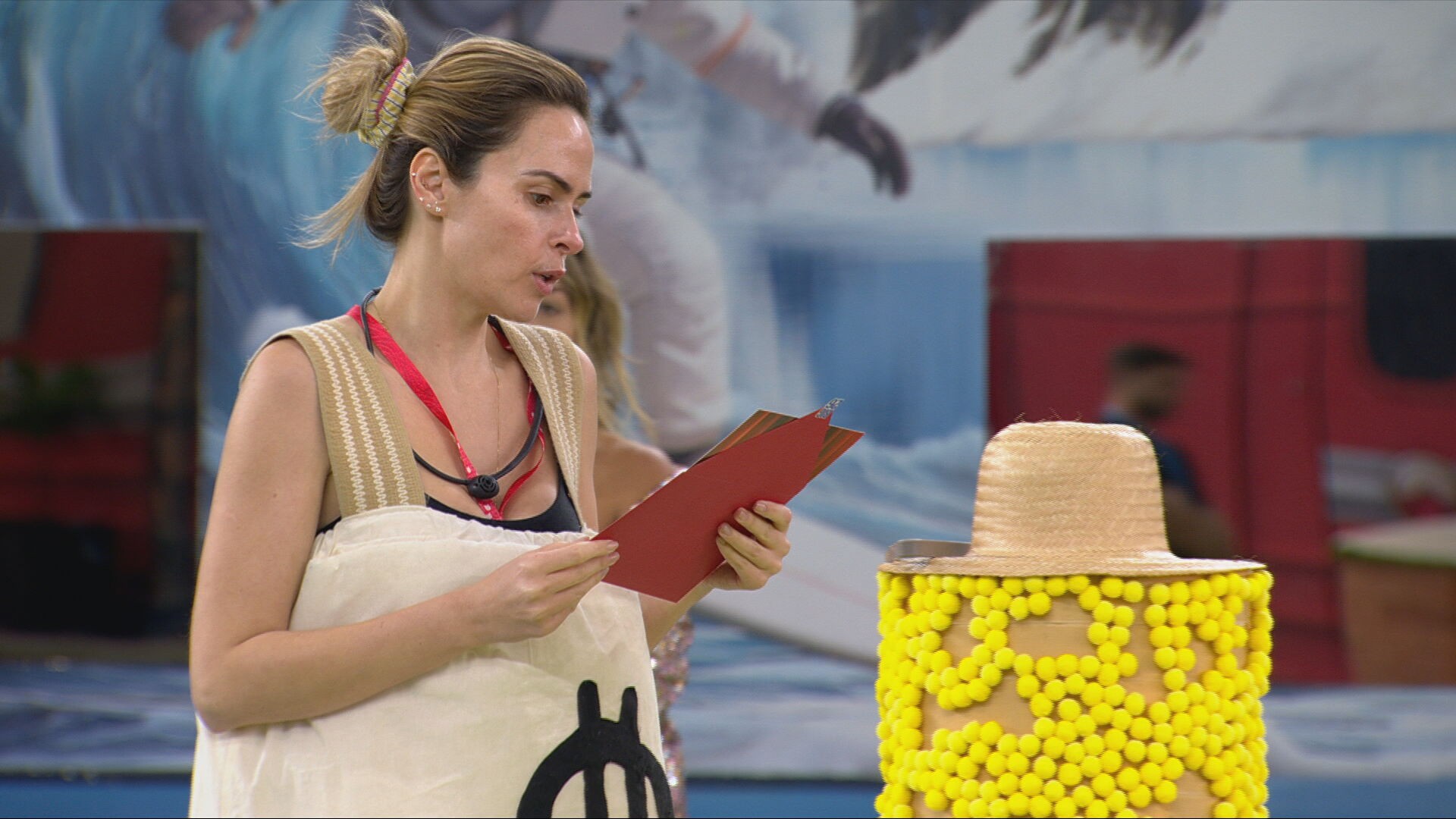 Ana Paula Renault recebe orientação para o Castigo do Monstro no BBB 26