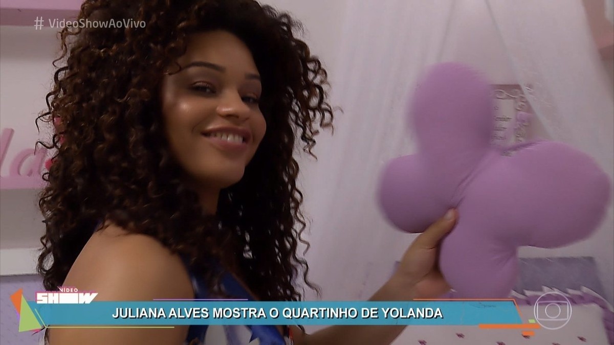 Juliana Alves mostra o quartinho de sua filha