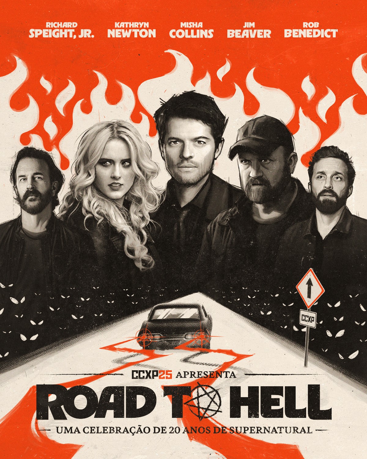 CCXP25 terá atores de 'Supernatural' para celebrar 20 anos da série
