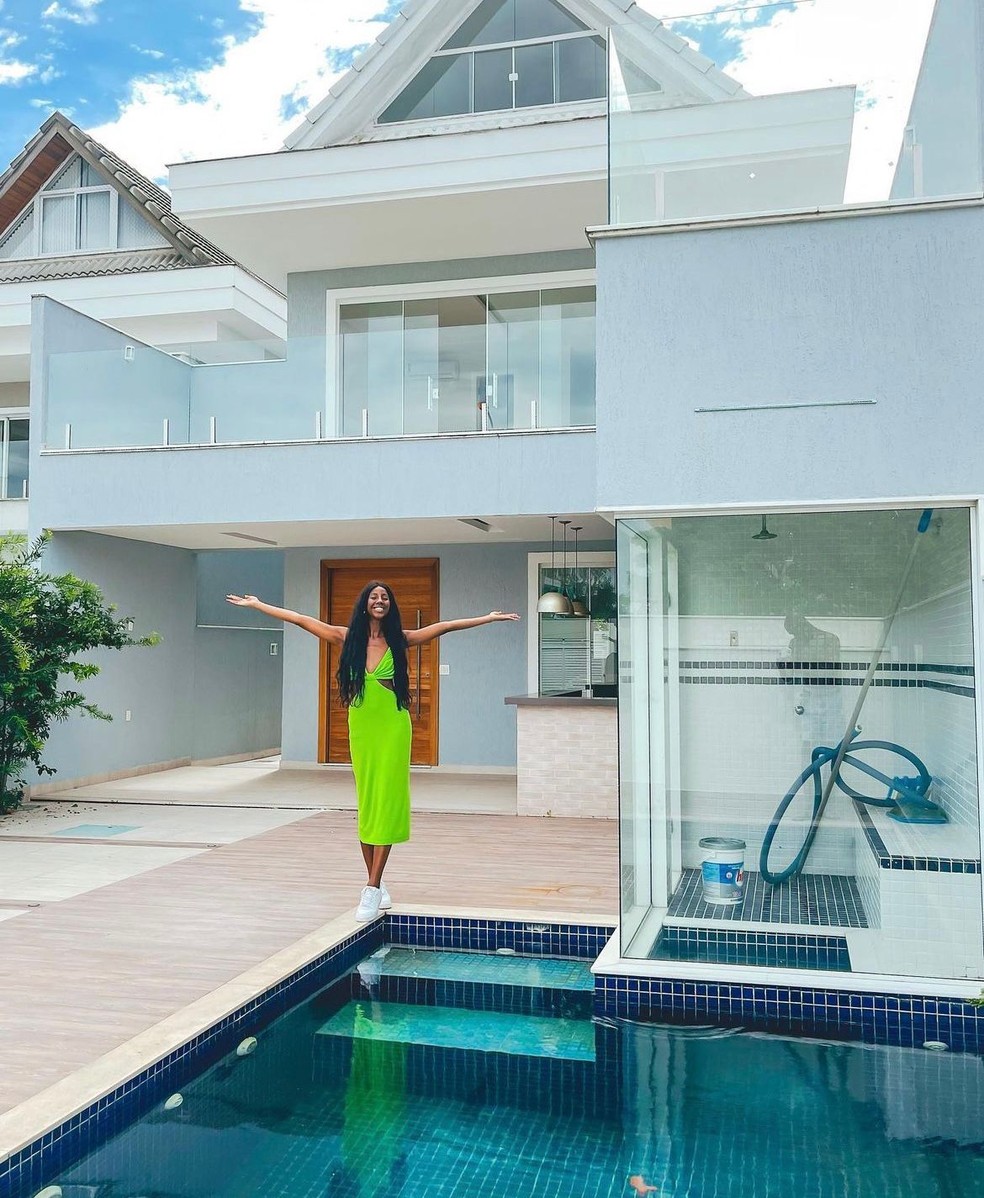 Casa de Camilla de Lucas depois da fama — Foto: Reprodução/Instagram