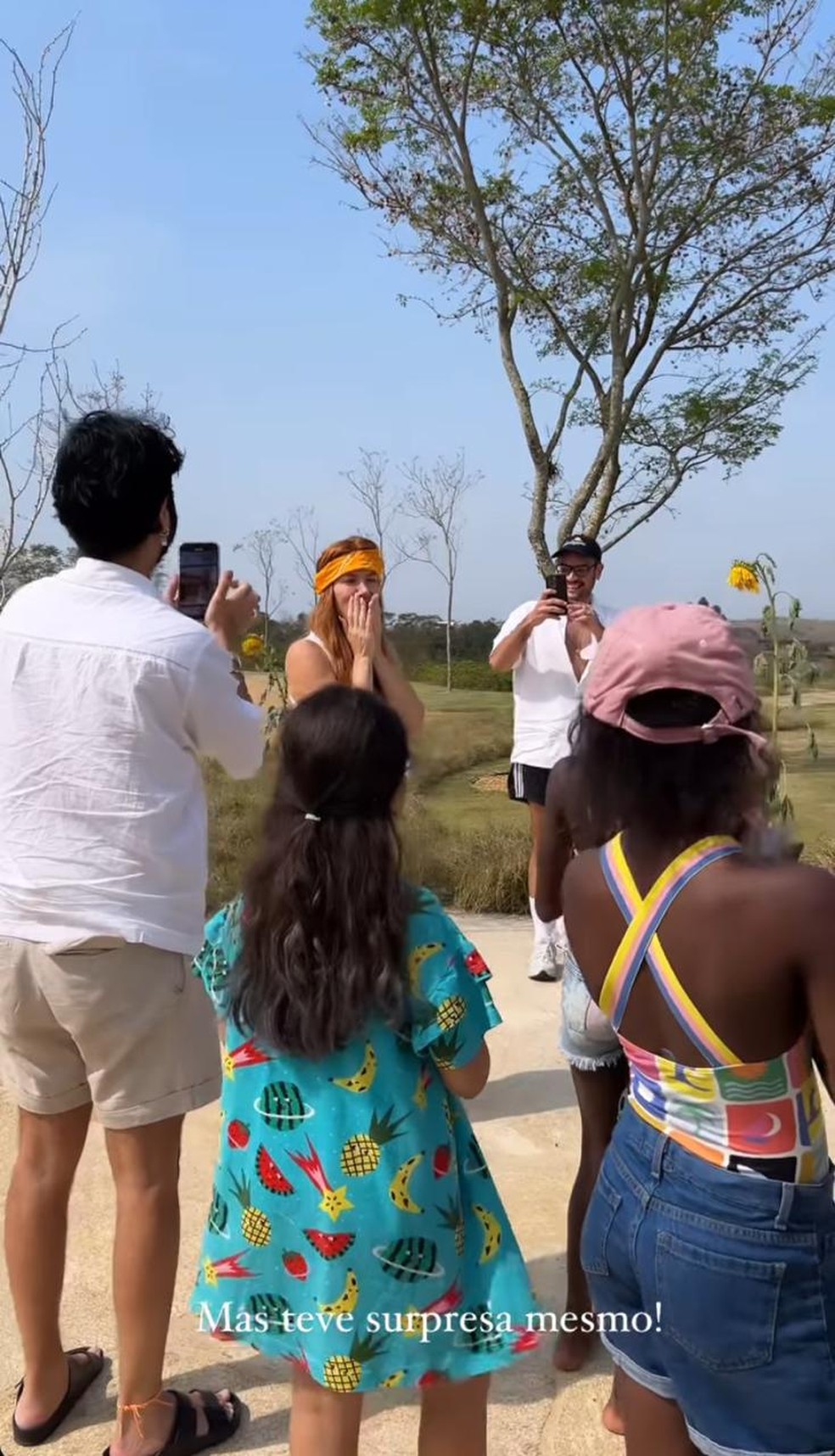 Giovanna Ewbank ganha festa surpresa da família — Foto: Reprodução/Instagram