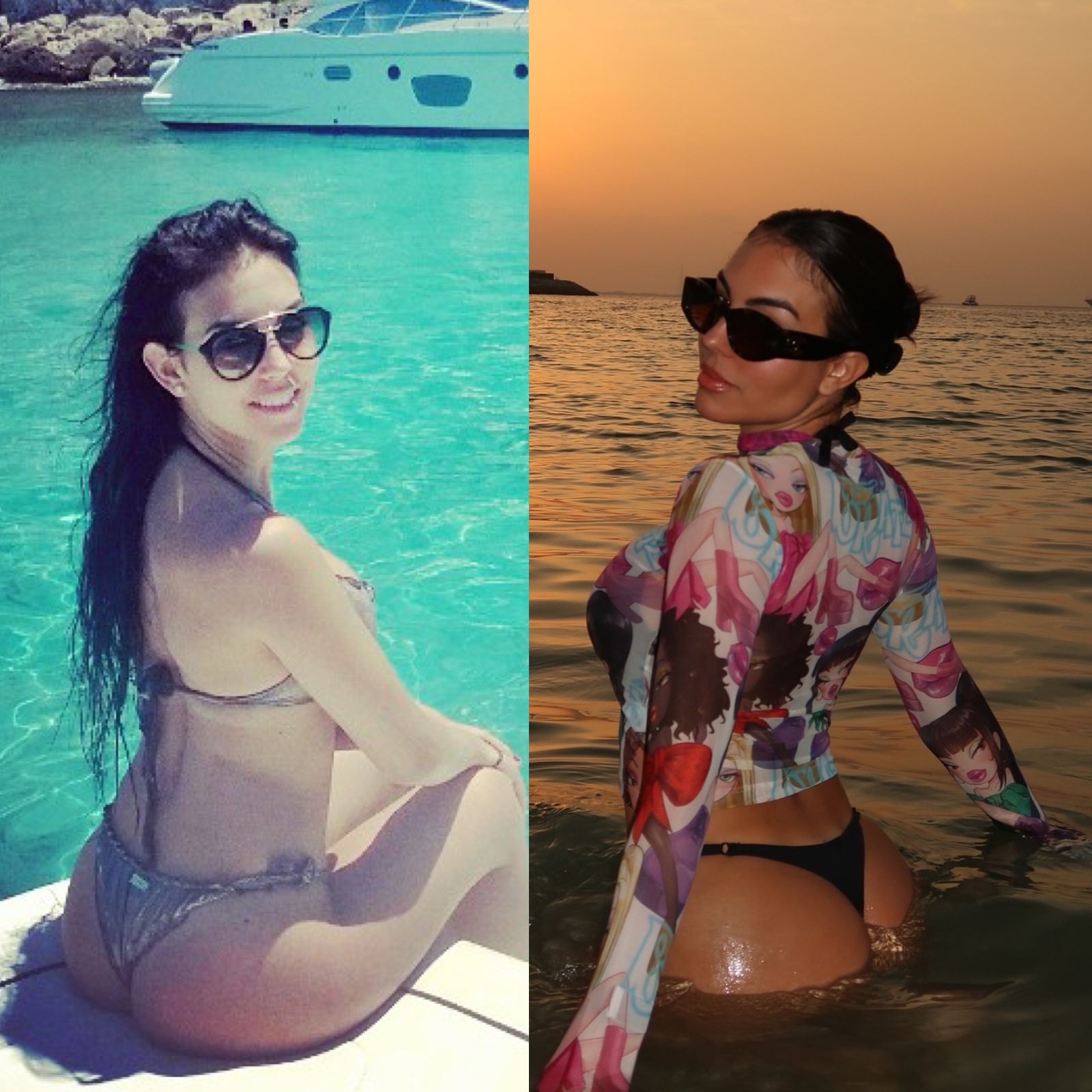 Georgina Rodríguez, esposa de Cristiano Ronaldo e WAG com maior cachê da Copa; veja antes e depois