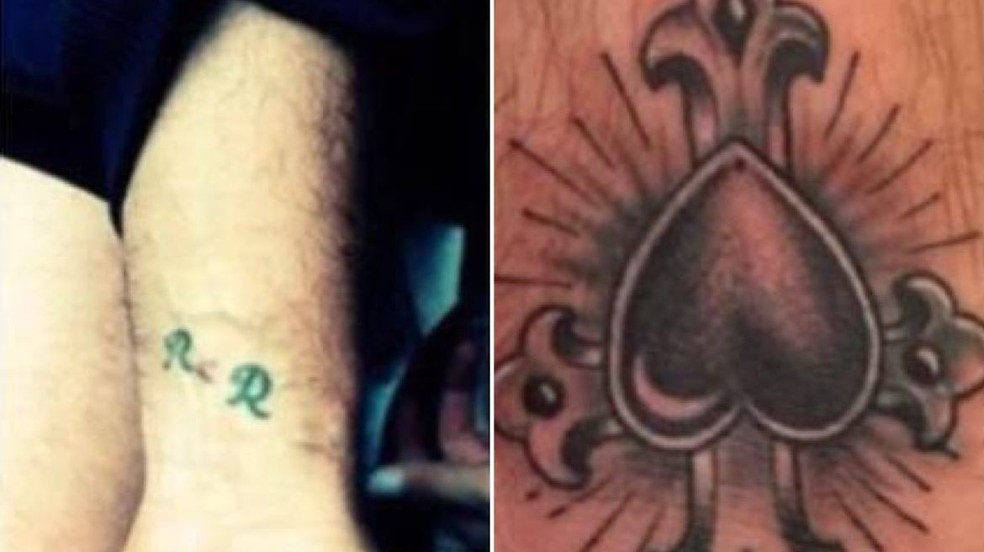 Ronaldo cobriu tatuagem feita para Daniella Cicarelli — Foto: Reprodução