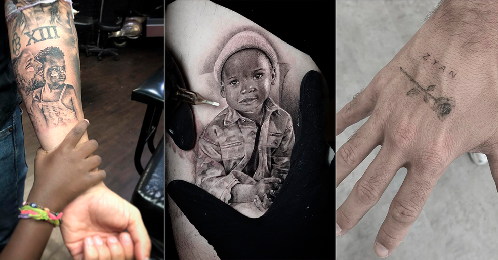 Bruno Gagliasso có một hình xăm cho mỗi đứa trẻ - Ảnh: Reproduction / Instagram