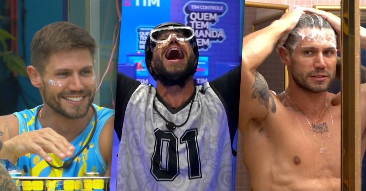 Jonas Sulzbach vence Prova do Líder e web resgata promessa de banho pelado no BBB 26