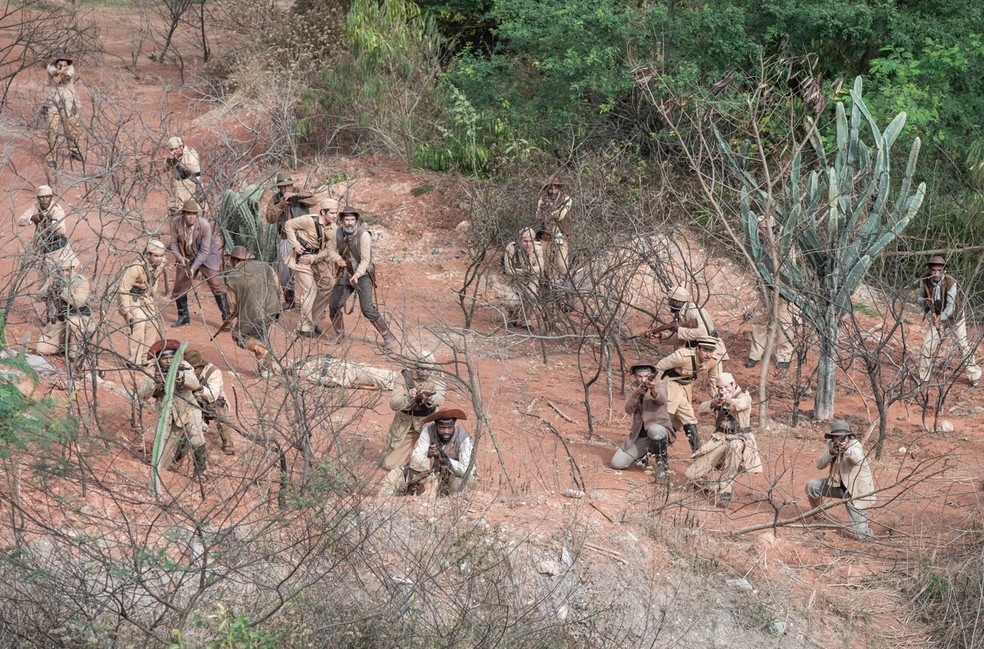 Cenografia e produção de arte de Guerreiros do Sol reproduz o Cangaço nas décadas de 20 e 30 — Foto: Estevam Avellar/Globo