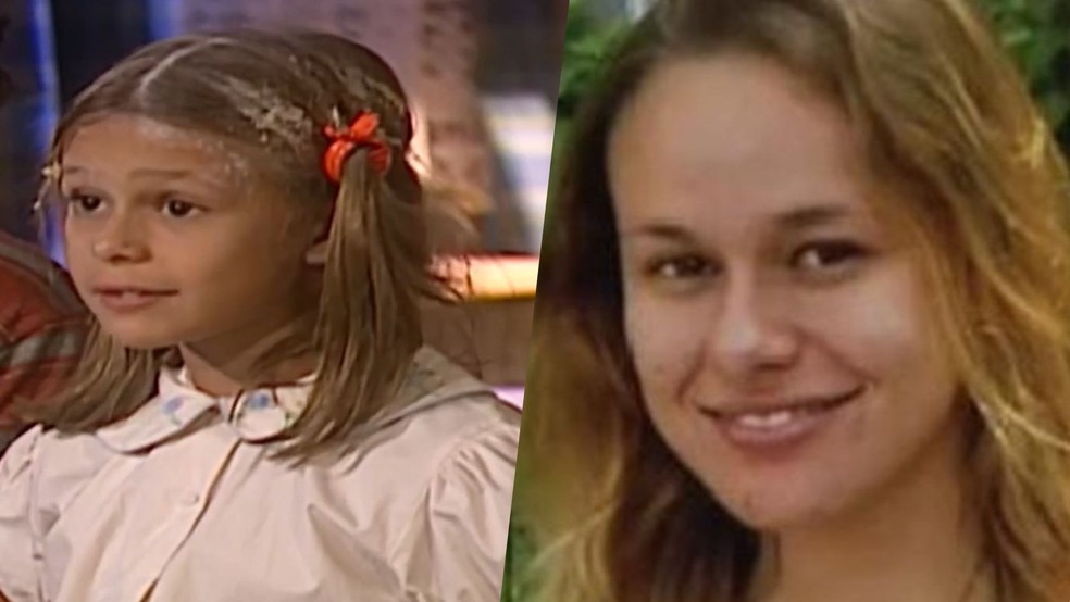 Antes e depois de Alessandra Aguiar, a Marizé de Era Uma Vez... — Foto: Globo/Reprodução