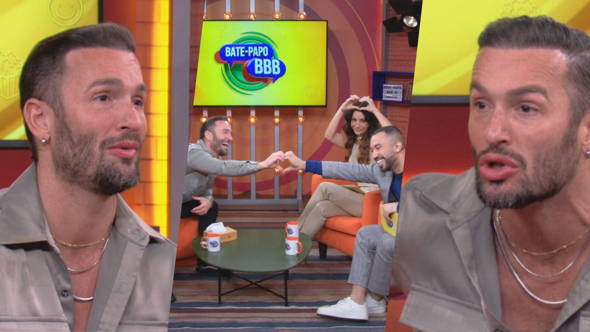 Flerte com Gil do Vigor e decepção com vários ex-participantes: veja as reações de Diego Hypolito no Bate-Papo BBB