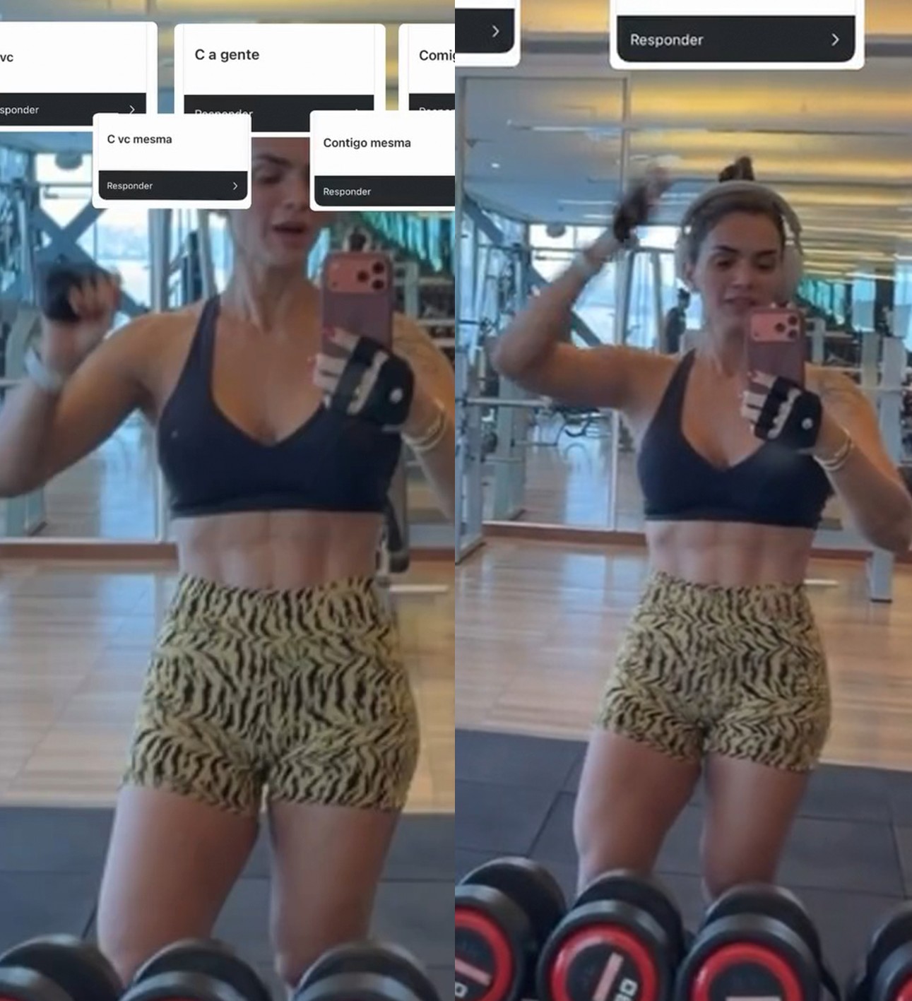 Kelly Key surpreende ao exibir abdômen trincado