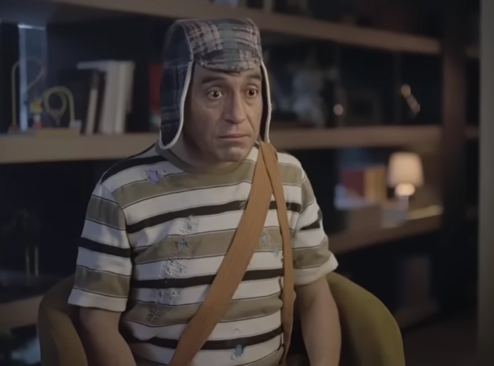 Roberto Gomez Bolaños, o Chespirito, foi recriado com o uso de 'deepfake' — Foto: Reprodução/YouTube/DishLatino