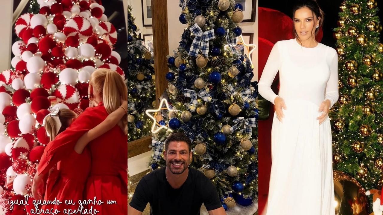 De Ana Paula Siebert a Mariana Rios, veja árvores de Natal luxuosas dos famosos