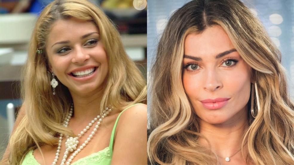 Grazi: veja o antes e depois — Foto: Globo