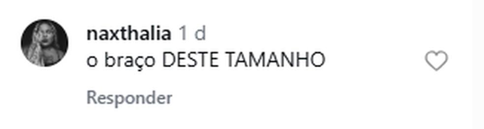 IZA exibe braços definidos e chama atenção em novo clique — Foto: Reprodução do Instagram