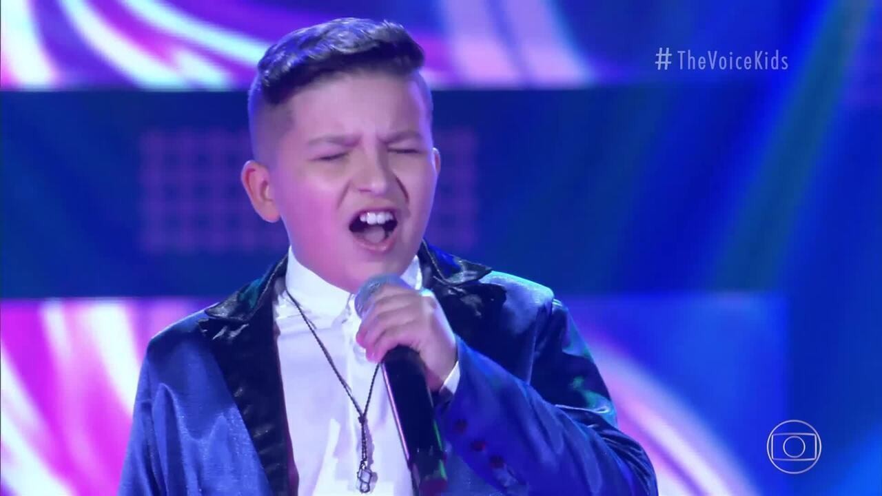 Pietro Rios, que cantou música de Elvis Presley no 'The Voice Kids ...
