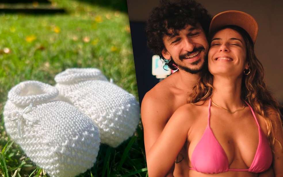 Andreia Horta anuncia gravidez do primeiro filho com Ravel Andrade — Foto: Reprodução/Instagram