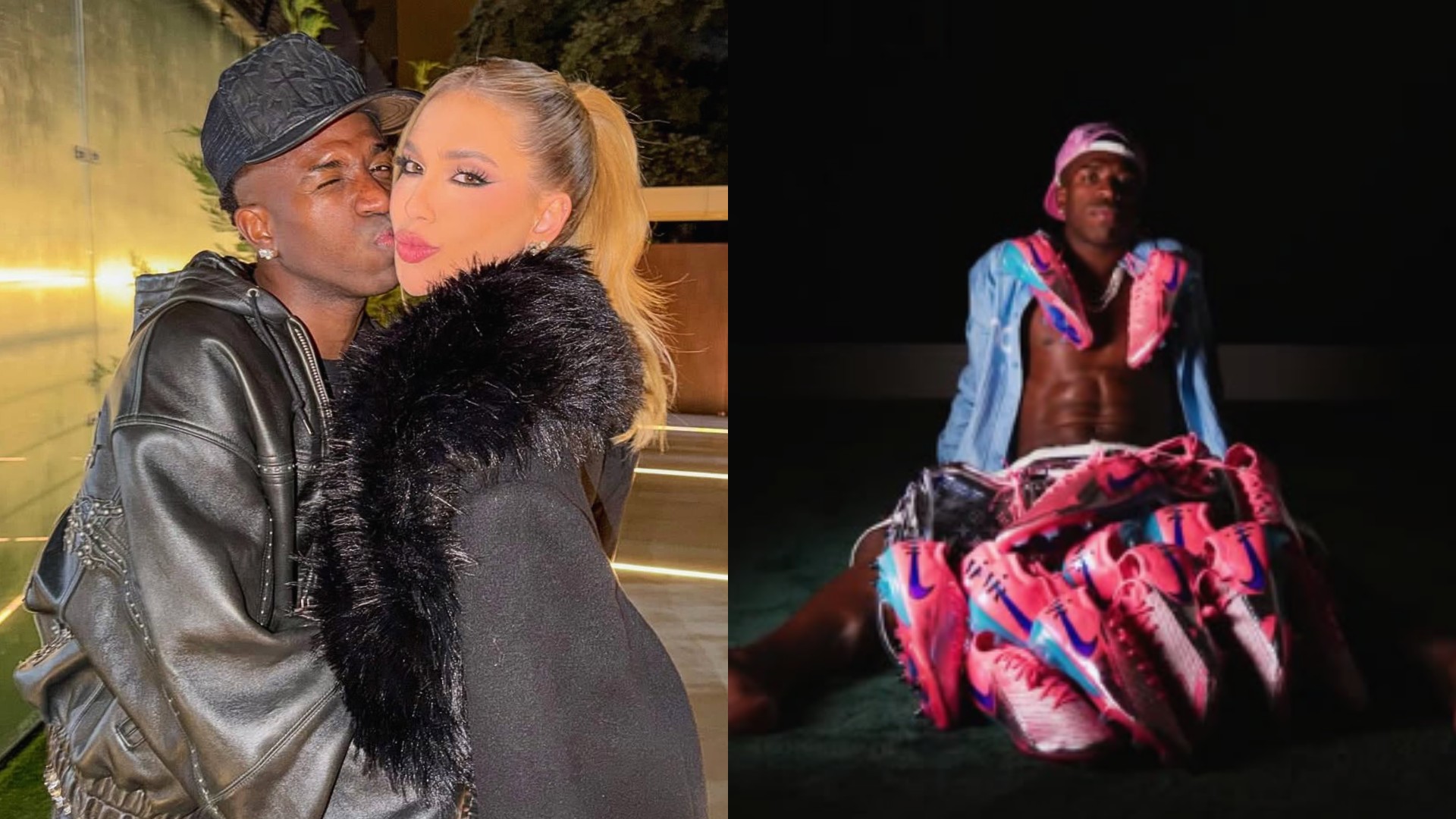 Virginia se derrete por tanquinho de Vini Jr. em ensaio fotográfico: 'É loucura'