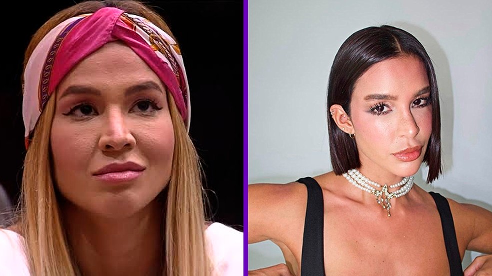 Kerline foi a primeira eliminada do BBB 21 — Foto: Reprodução/TV Globo/ Redes Sociais