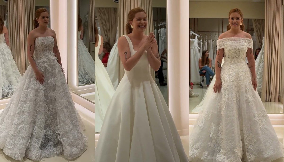 Viih Tube mostra provas do vestido para o casamento em novo episódio de Diário de Noiva
