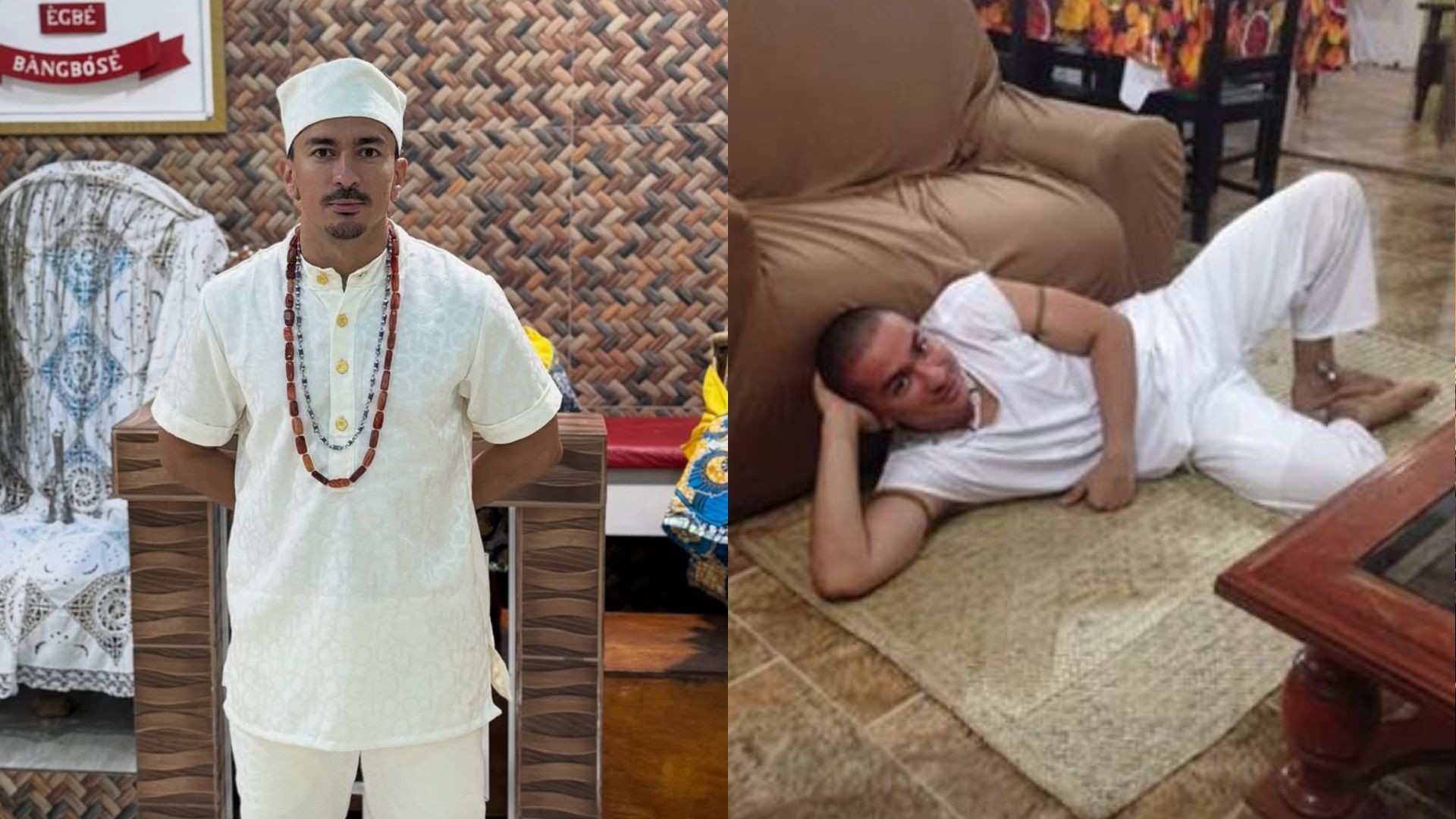 Renan, irmão de Anitta, celebra 12 anos de feitura no Candomblé: 'Decisão mais importante'