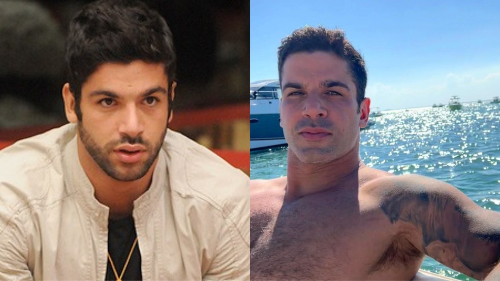 Kadu: veja como está o ex-brother hoje em dia — Foto: Globo/Reprodução: Instagram