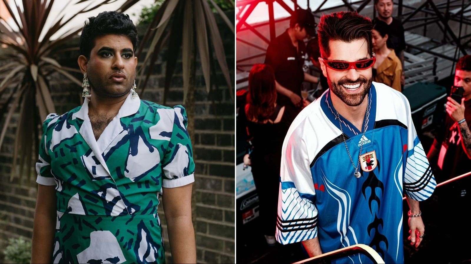 Comediante trans Alok Vaid-Menon em apresentação