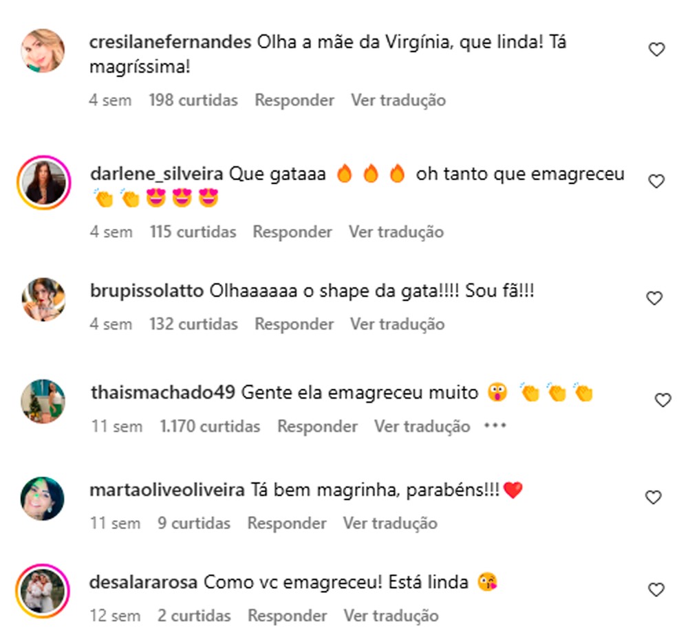 Margareth Serrão surpreende com emagrecimento — Foto: Instagram