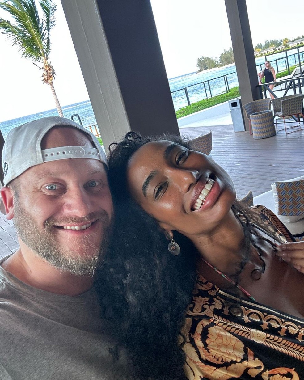 Milla Vieira e Shawn Getty — Foto: Instagram