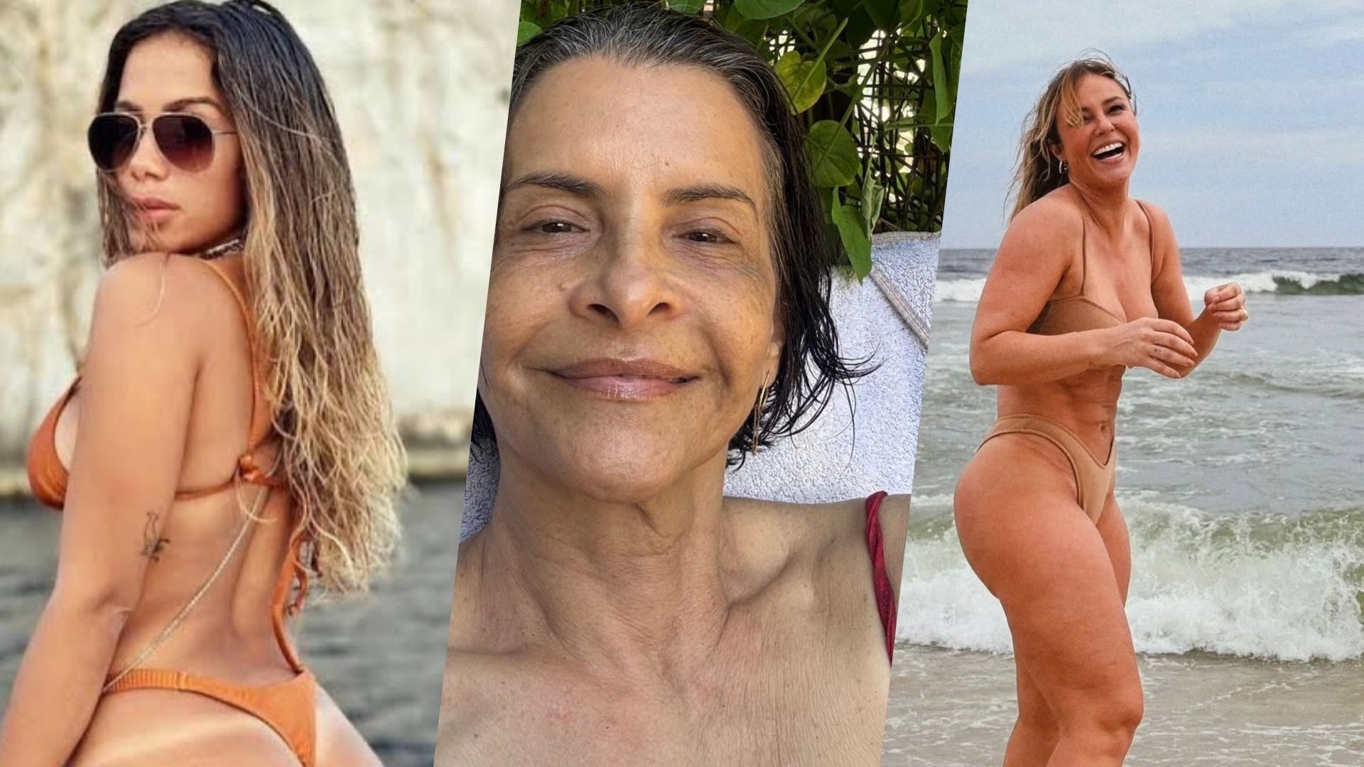 Marina Lima agradece Paolla Oliveira e Anitta por lidar melhor com o corpo: 'Aceitar minha bunda'