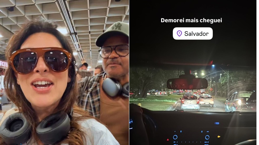 Fê Paes Lema aproveita o Carnaval em Salvador — Foto: Reprodução/Instagram