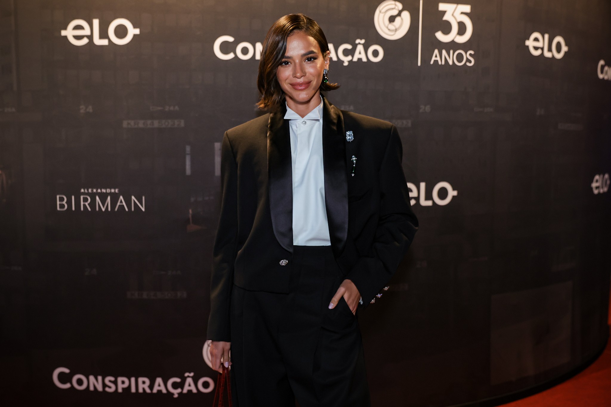 Bruna Marquezine exalta cinema nacional em evento no Rio: 'Estão descobrindo nossa potência'