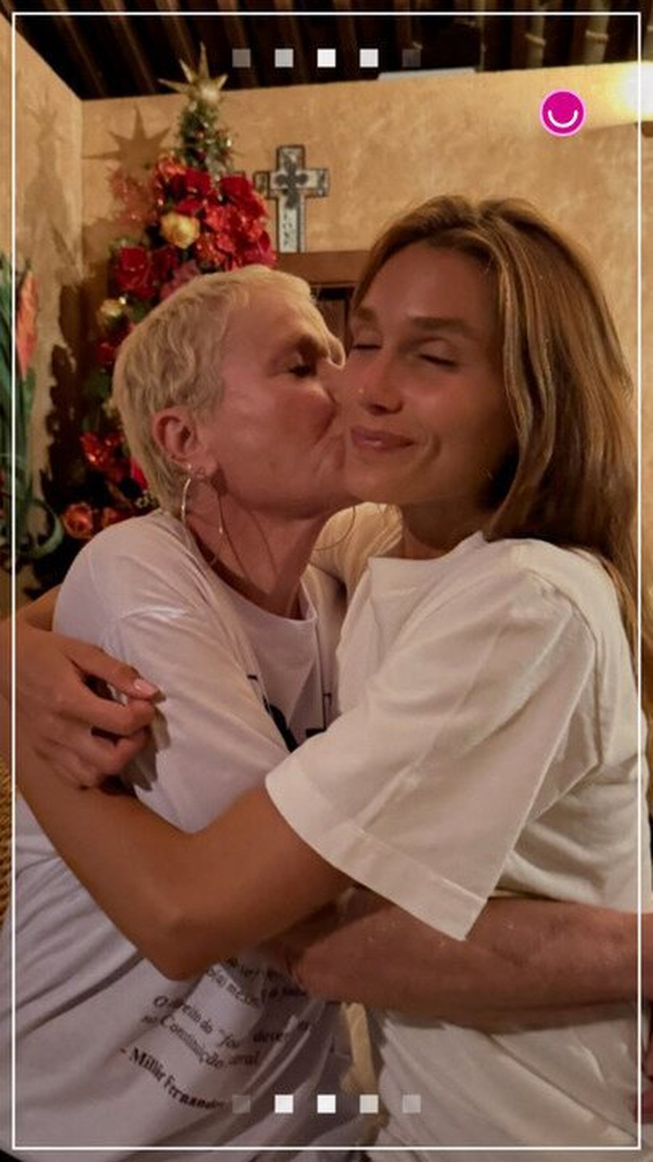 Sasha passa o Natal com Xuxa em Angra dos Reis