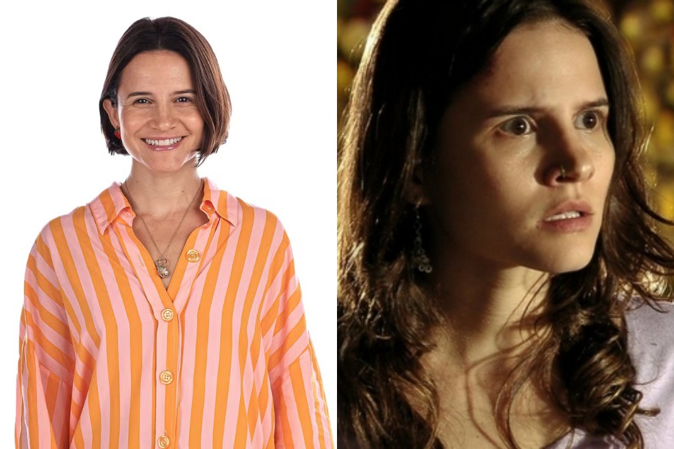 Bianca Comparato em Quem É o Pai do Meu Bebê e em Avenida Brasil — Foto: Ricardo Bufolin/Globoplay e Reprodução/Globo