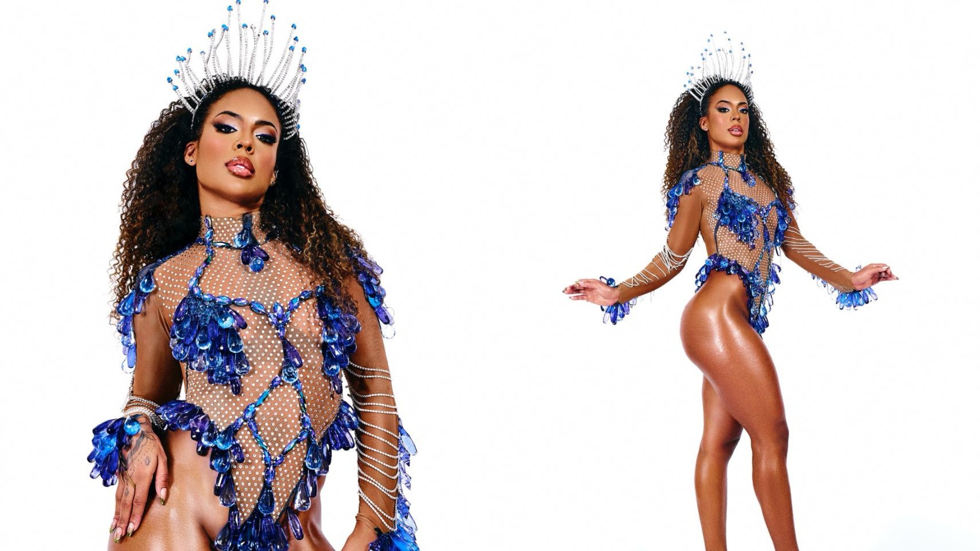 Marvvila estreia como musa da Portela e afirma: 'Eu fico'