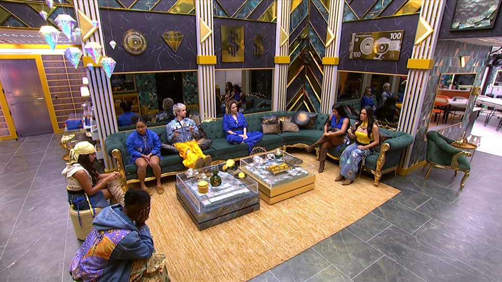 Top 7 do Big Brother Brasil 26 segue na luta pelo prêmio milionário — Foto: GLOBO