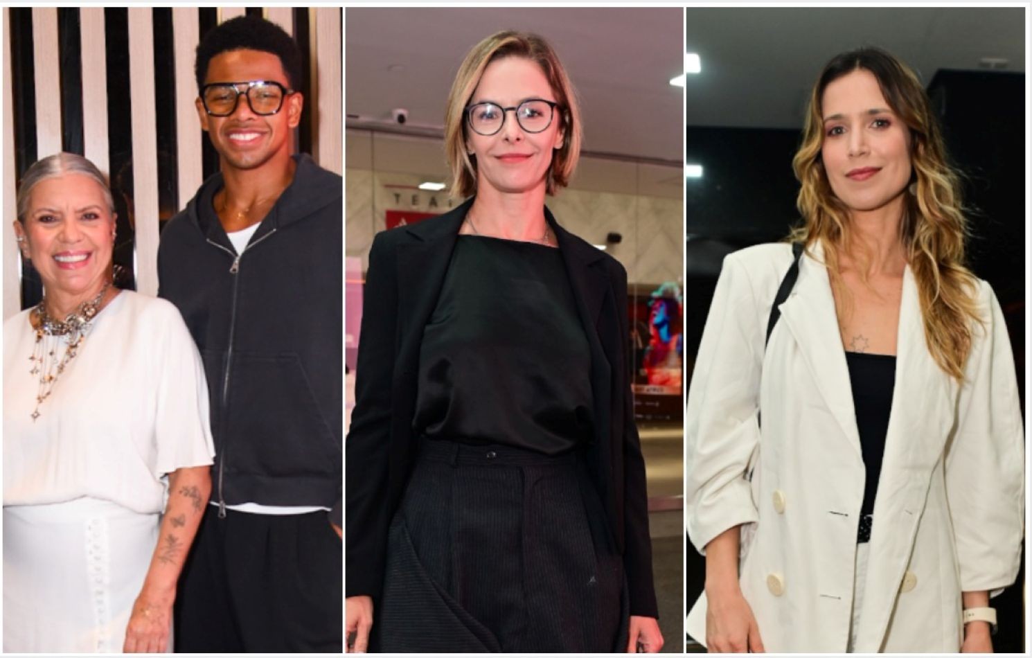 Astrid Fontenelle, Bianca Rinaldi, Mel Lisboa e mais famosos prestigiam estreia de musical sobre Gal Costa