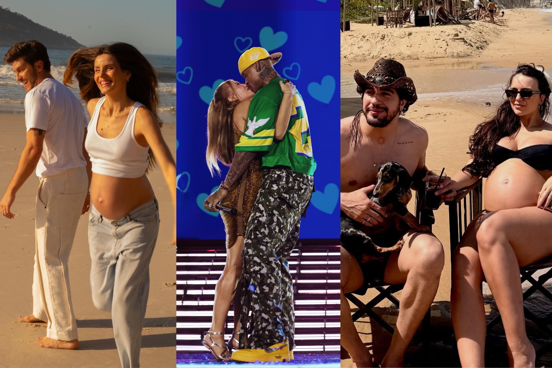 Lore Improta, Camila Queiroz, Rafa Kalimann e mais: relembre famosas que engravidaram em 2025