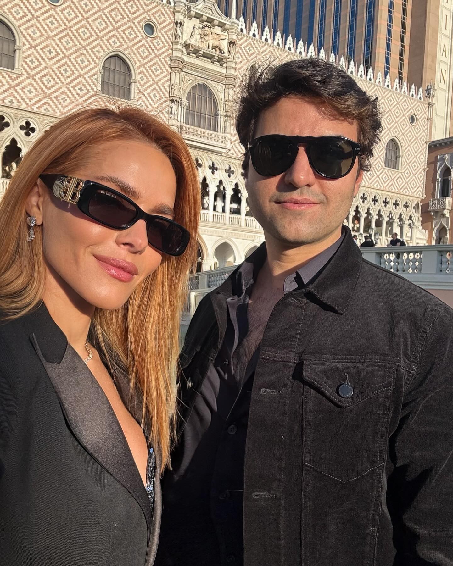 Monique Alfradique posta com o namorado José Roberto Ermírio de Moraes Filho em tour por Las Vegas