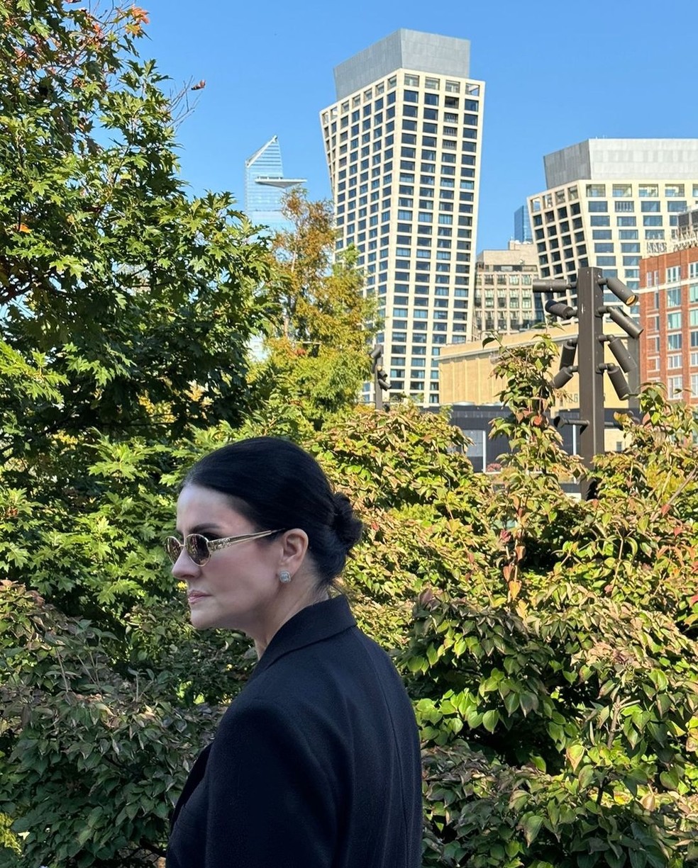 Lisandra Souto mostra viagem para Nova York — Foto: Reprodução/Instagram
