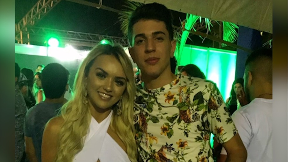 Rafa Kalimann e Nattan em foto de 2018, em Porto de Galinhas — Foto: Reprodução/TikTok/ Jader Romão
