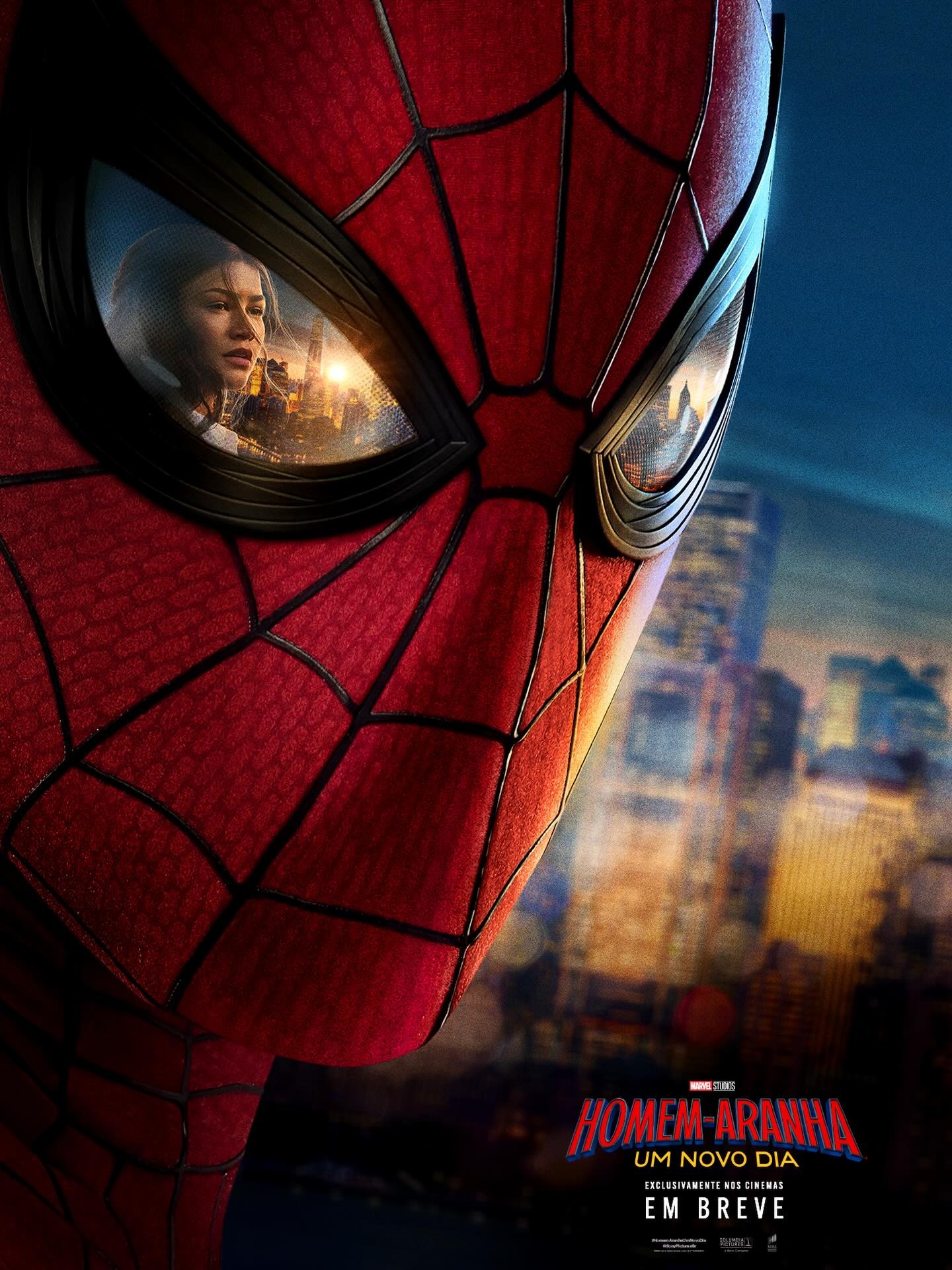 'Homem-Aranha: Um Novo Dia' ganha novos pôsteres destacando Zendaya e Tom Holland; confira
