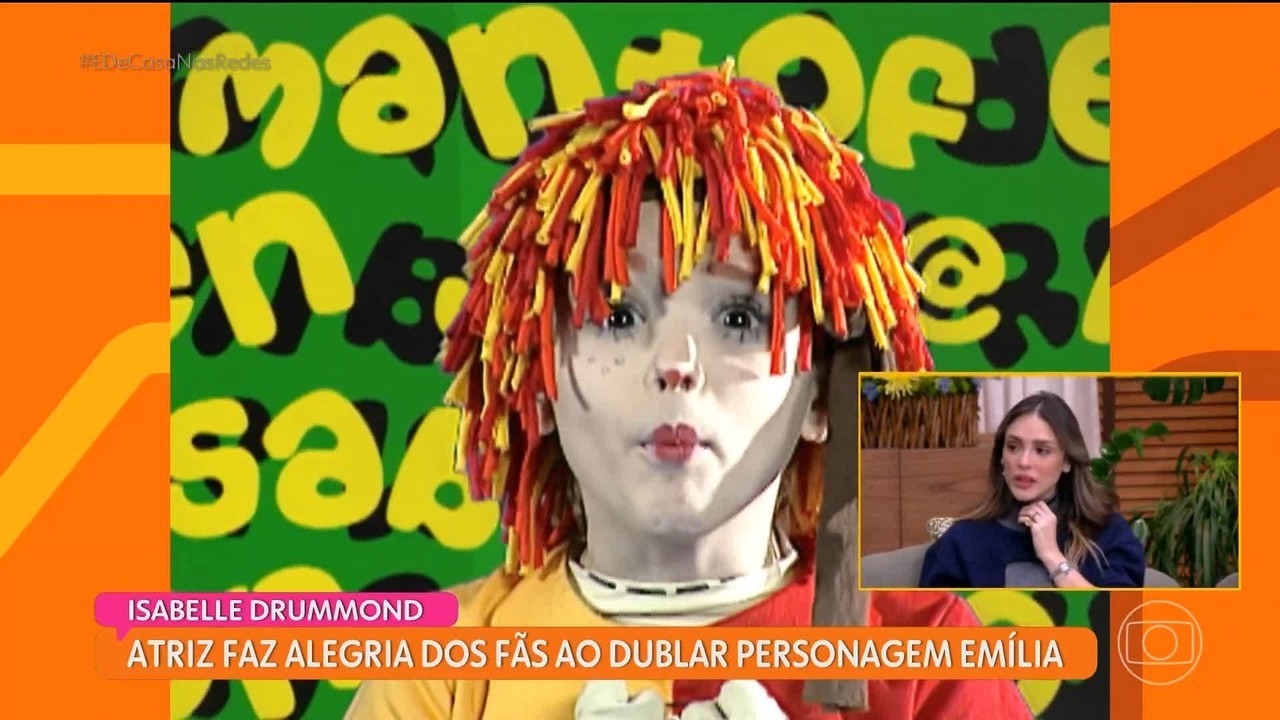 Isabelle Drummond avalia retorno às novelas e relembra Emília, no Sítio do Picapau Amarelo: ‘Aprendizado’
