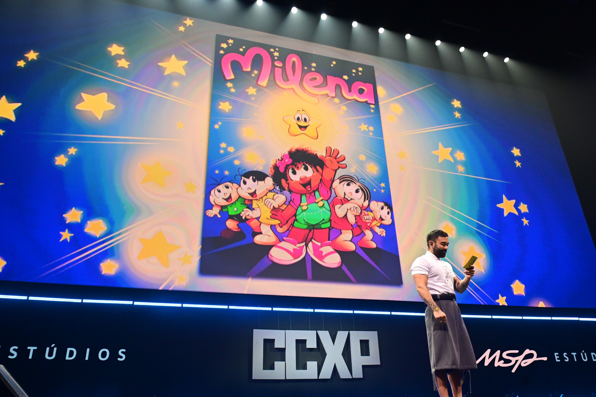 CCXP25: personagem Milena, da Turma da Mônica, vai ter HQ solo quinzenal