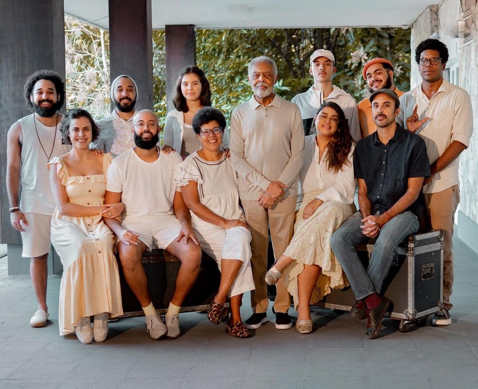 Gilberto Gil e família — Foto: Instagram