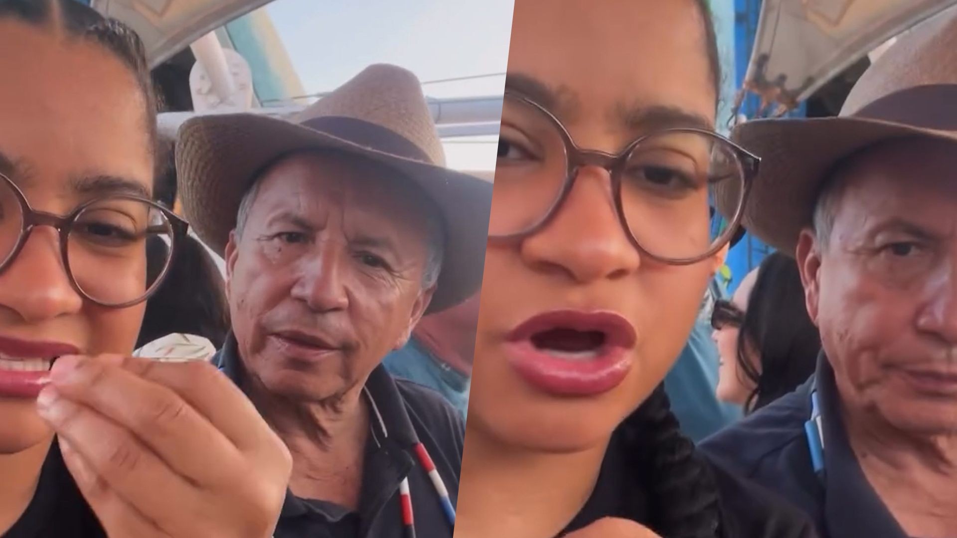 Milena, do BBB 26, tem encontro inusitado com fã colombiano e arrisca 'portunhol'