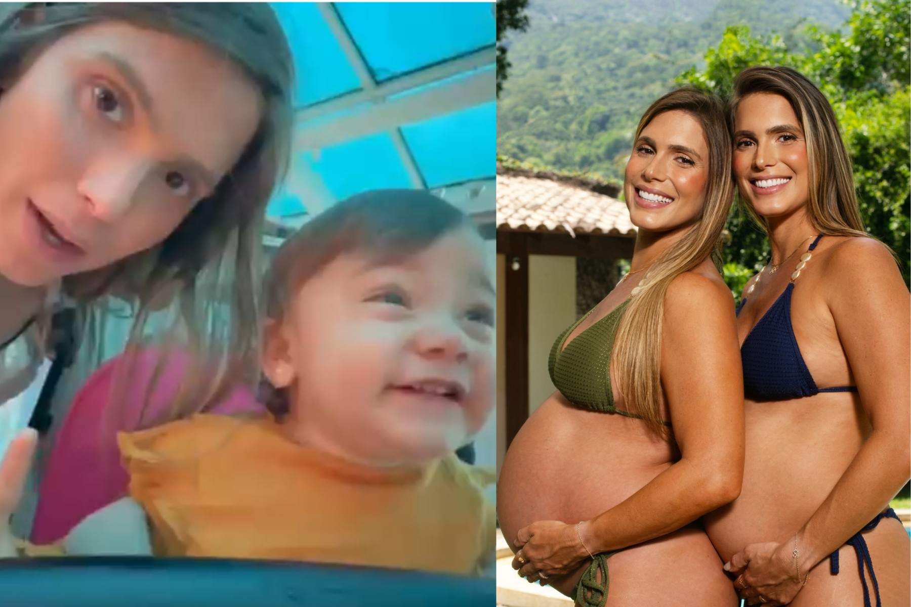 Branca Feres embarca rumo a São Paulo para acompanhar parto da irmã gêmea, Bia