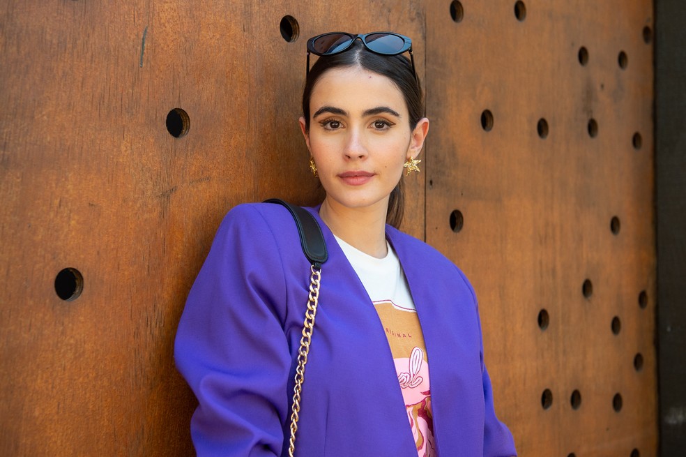 Valentina Herszage como a Cris de Elas por Elas — Foto: globo/Estevam Avellar