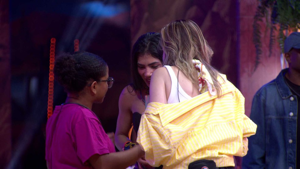 Ana Paula Renault, Milena e Samira criticam comportamento de Solange Couto: 'Jamais esperaria isso' — Foto: GLOBO